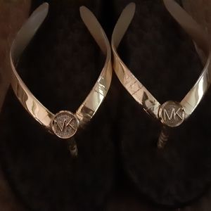 Michael kors flip flop sandals